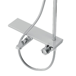 Душевая система со смесителем-полкой для ванны и душа AM.PM Gem F0790700