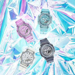 Японские наручные часы Casio G-SHOCK GMA-S2100SK-2AER с хронографом