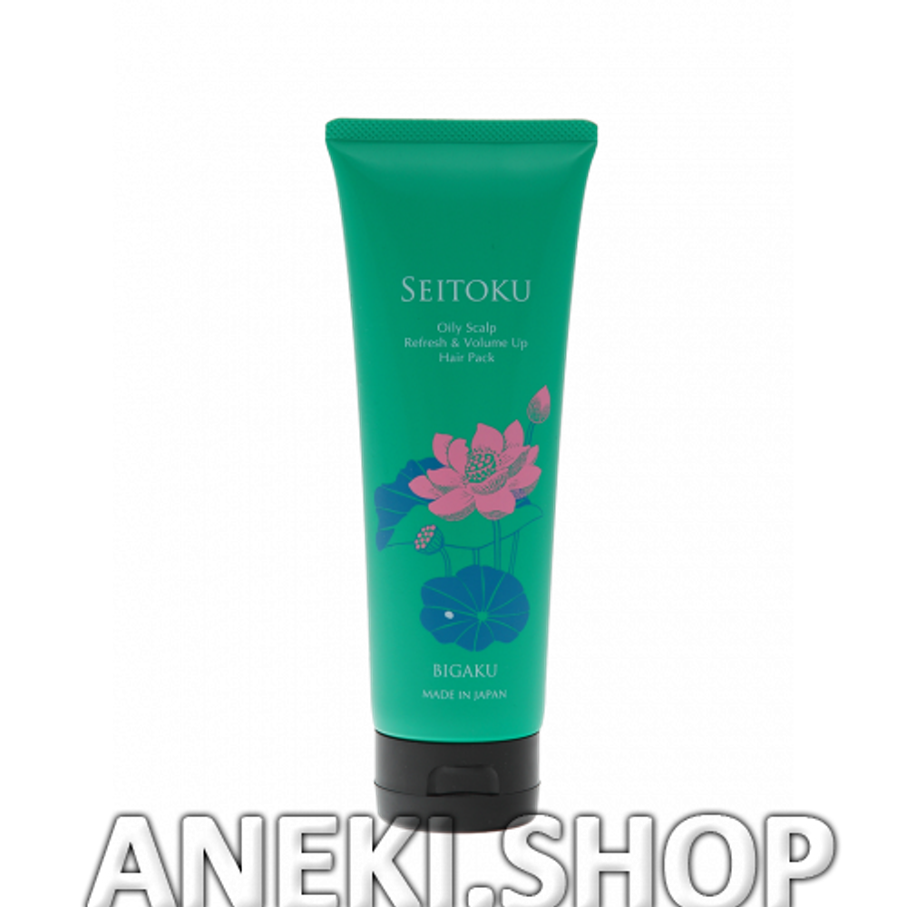 Маска для ухода за жирной кожей головы и придания объема волосам 250 г Bigaku Oily Scalp, Refresh & Volume Up