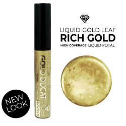 Жидкая поталь RICH GOLD, в тубе с кисточкой