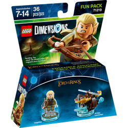 LEGO Dimensions: Fun Pack: Леголас 71219 — Legolas — Лего Измерения