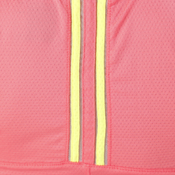 Женская теннисная майка Lucky in Love Pindot V-Neck Special Edition Women - Coral