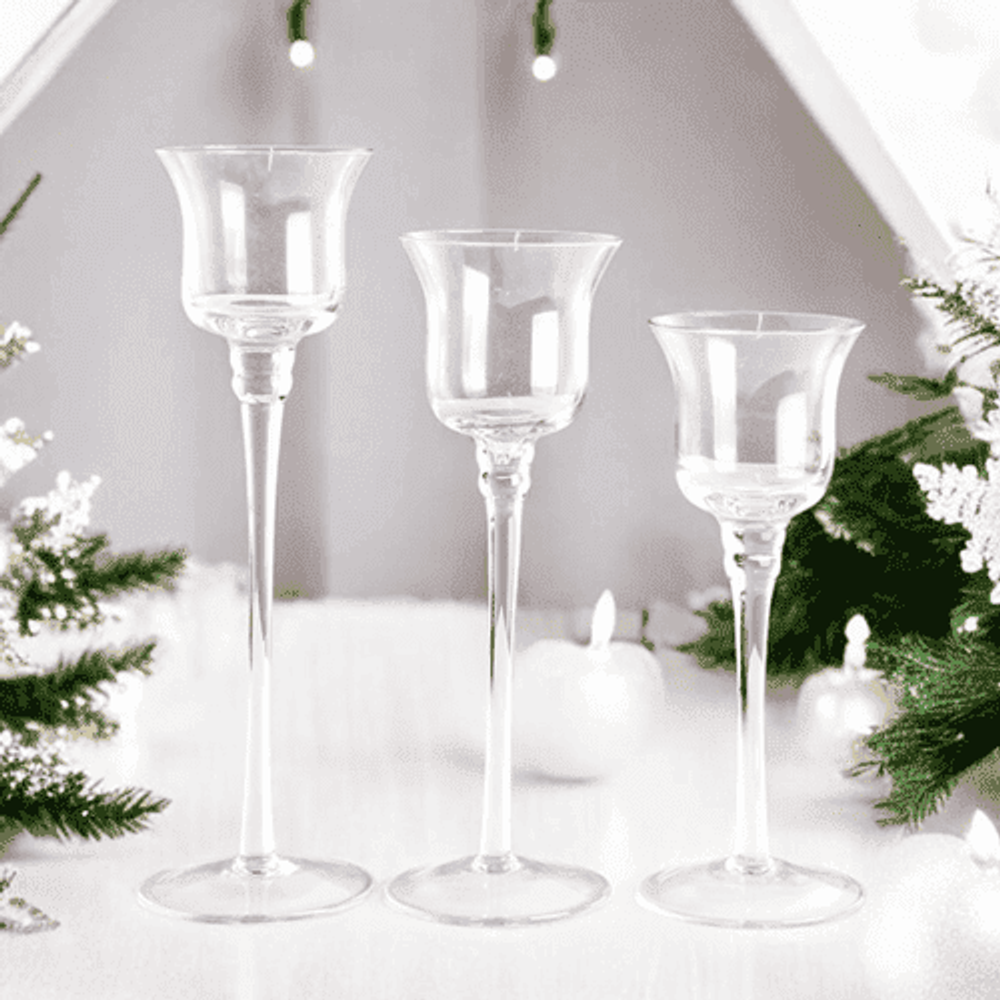 🌙 Набор подсвечников — 3 шт. «Три огня — три голоса света»