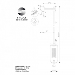 Бра ST-Luce SL1048.311.01