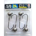 Джиг-головка ZYUGI 5/0 30-44гр, 120 (4шт в уп)