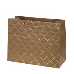 GAEM Пакет подарочный (бумага 210г/м2, блок 12шт), L23 W10 H18 см, 5в.