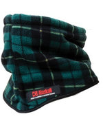 Шарф флисовый бордовый