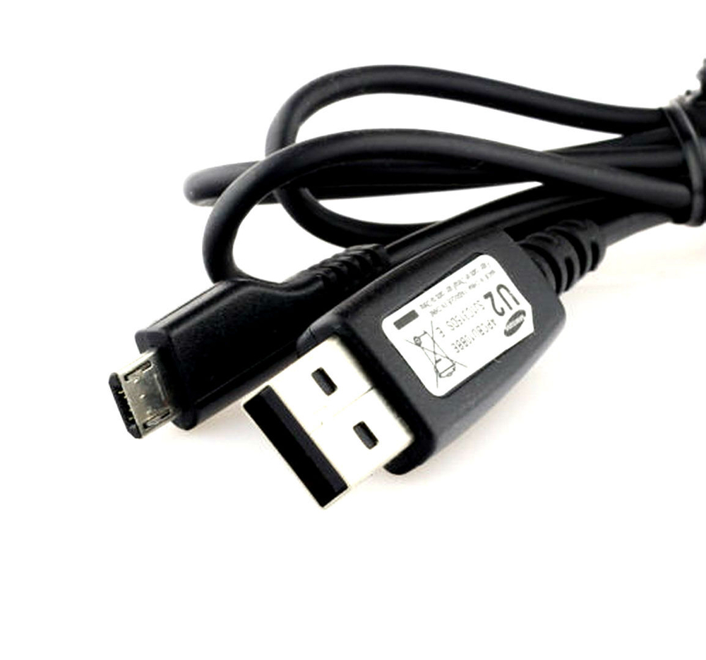 Кабель USB - Micro Samsung U2 (черный) 1м
