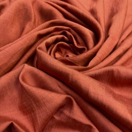 Ткань Вискоза Boos Терракотовая