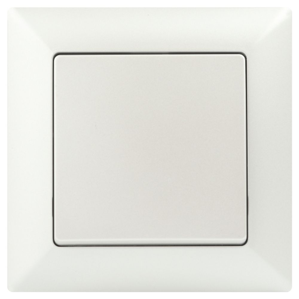 Выключатель Intro Solo 4-101-06 одноклавишный 10А-250В, IP20, СУ, перламутр