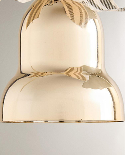 ZARA HOME ЕЛОЧНОЕ УКРАШЕНИЕ «КОЛОКОЛЬЧИК», ЗОЛОТИСТЫЙ