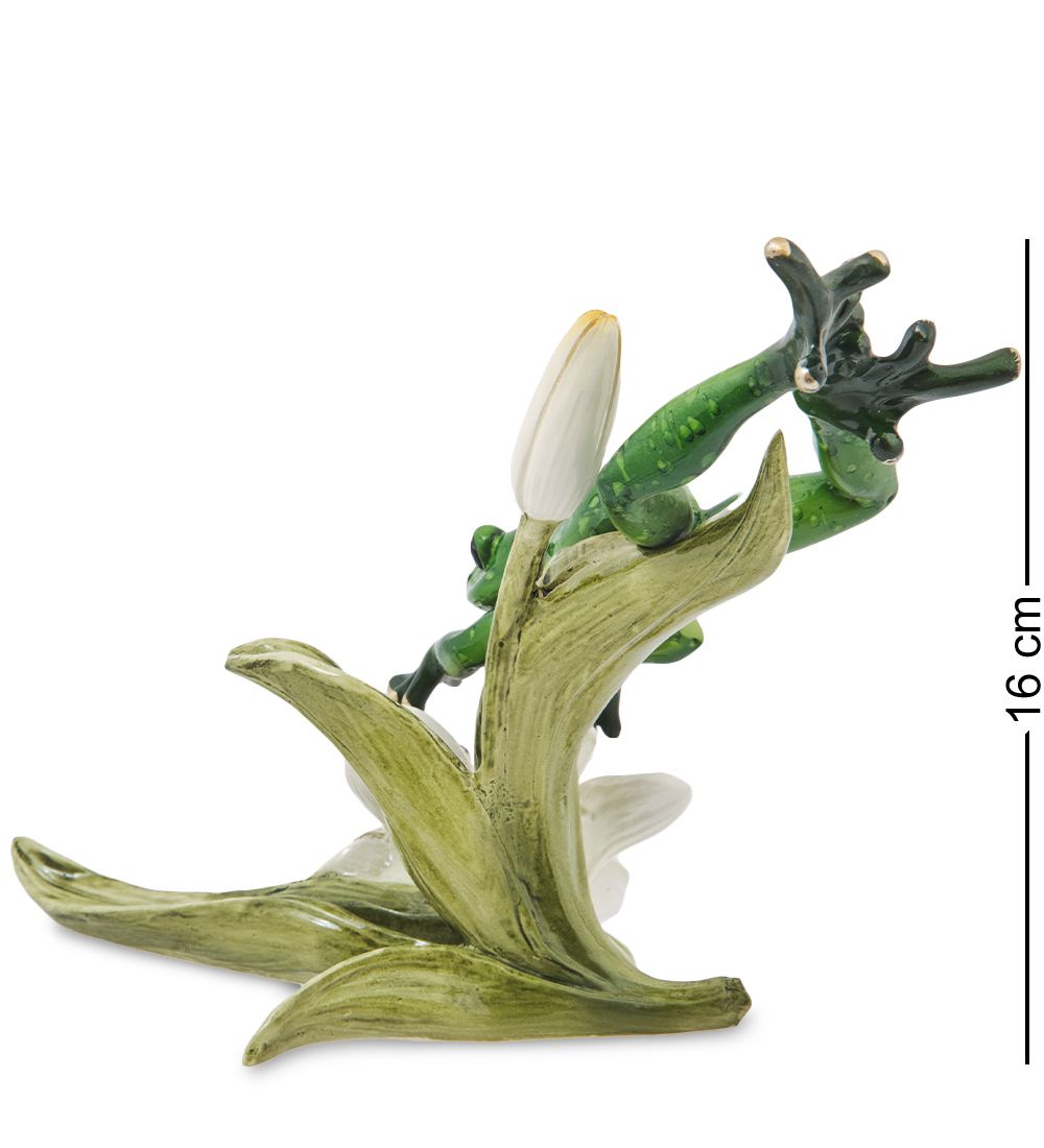 GAEM Art MN-363 Фигурка «Лягушка с цветком»