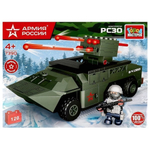 Конструктор пластмассовый 120эл. "Армия России. Реактивная система залпового огня" 7390-KK (Город ма