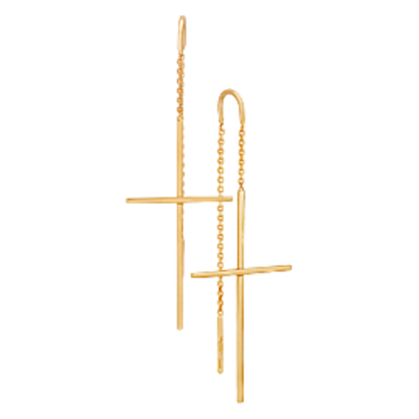 Серьги из золота