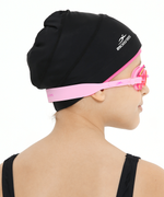 Шапочка для плавания Duplo Black/Pink, полиамид