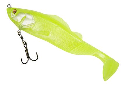 Приманка ADUSTA Pick tail swimmer 5" #210 Chart White