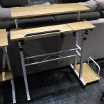 Стол Bradex Home многофункциональный Shuttle 80х58х80-130см, светлое дерево, белый