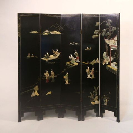 Винтаж: Ширма в стиле шинуазри