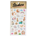 Наклейки "Космонавты" 21,5*11см. светятся в темноте