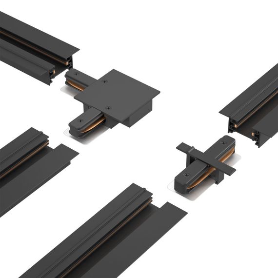 Шинопровод встраиваемый однофазный Crystal Lux CLT 0.121 01 L1000 BL