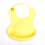 Нагрудник с карманом, силиконовый, цвет жёлтый 2589153