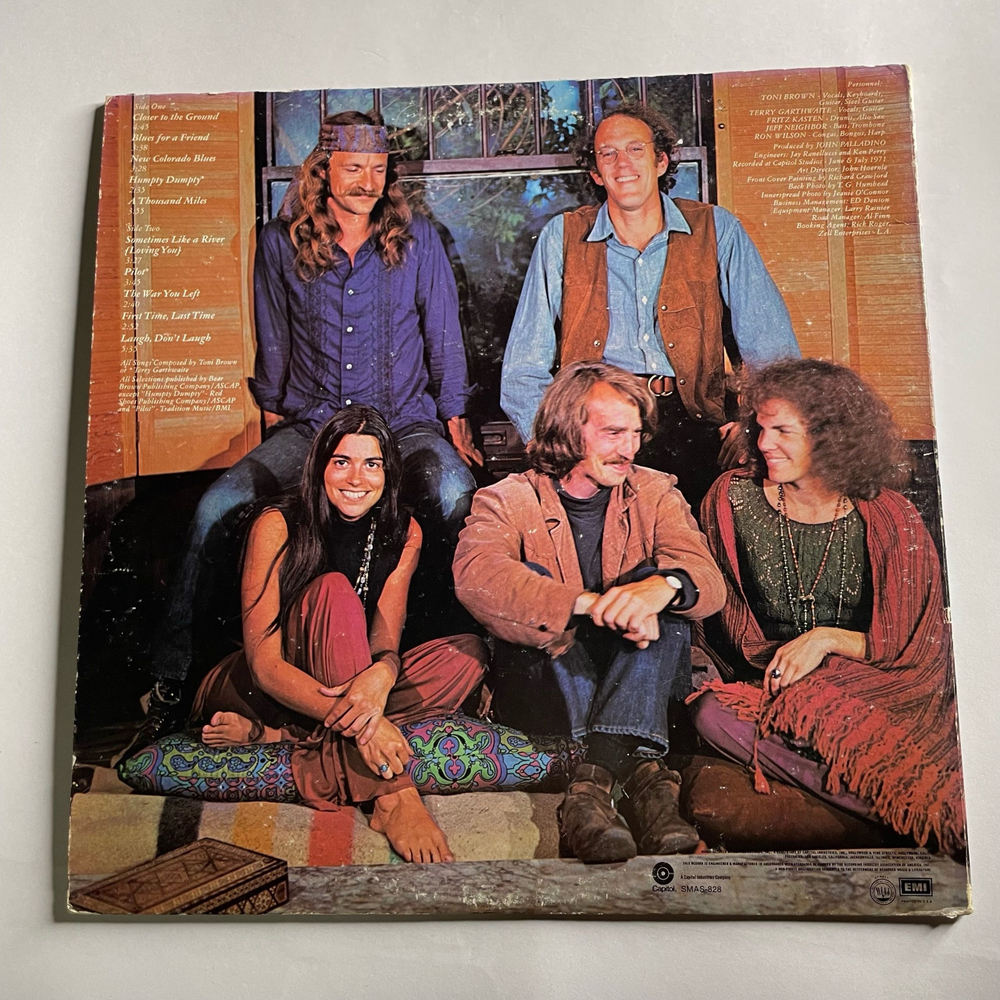 Винтажная виниловая пластинка LP Joy Of Cooking Closer To The Ground (США 1971)
