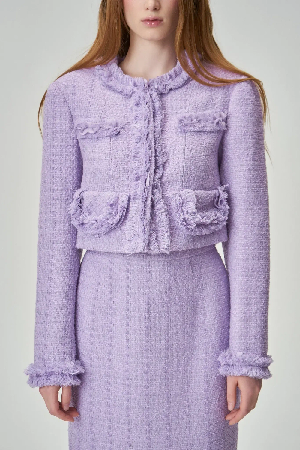 Юбка Чайная вечеринка лиловый