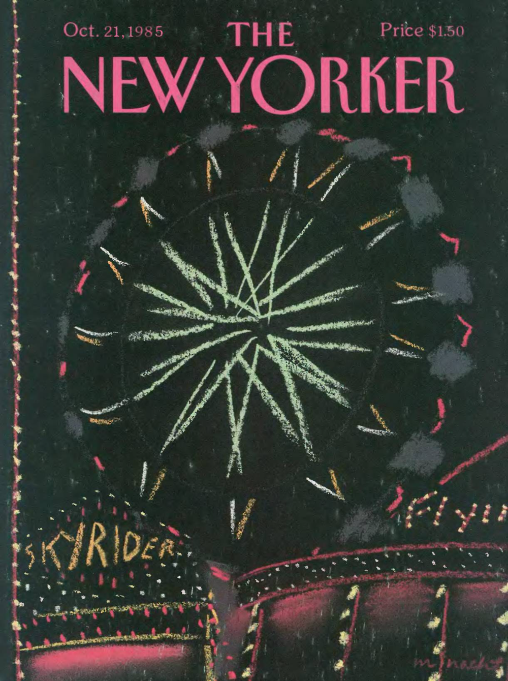 Журнал The New Yorker 21-10-1985