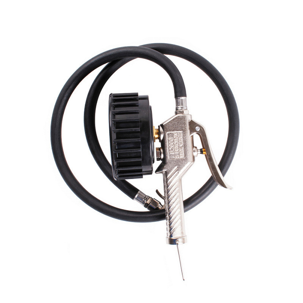 MIGHTY SEVEN (SB-710) Пистолет для подкачки шин с манометром, 15 бар