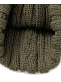 Шапка в рубчик с логотипом ладок