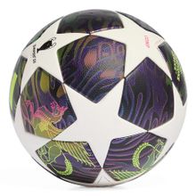 Мяч футб. ADIDAS UCL Competition JX9096, р.5, 32 пан, 32п, FIFA Quality Pro, ПУ,термосш, бело-фиолет