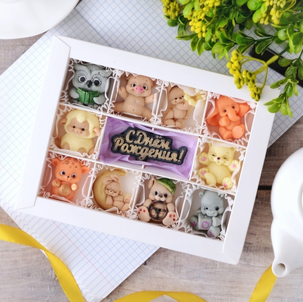 Набор шоколадных фигурок  "Детский" с днем рождения #4