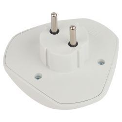 Разветвитель электрический ЭРА SPx-3-W на 3 розетки без заземления 10А белый