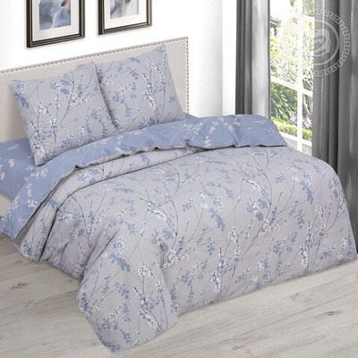 Постельное белье поплин Евро Камелия 914 АРТПОСТЕЛЬ