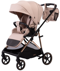 Прогулочная коляска Peppy Amici Beige рама Gold