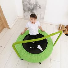 Батут с поручнем DFC JUMPFIT 36&#39;&#39; зеленый