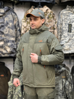 Демисезонный костюм Фаворит Исландия Вожак -10, утеплённый, олива