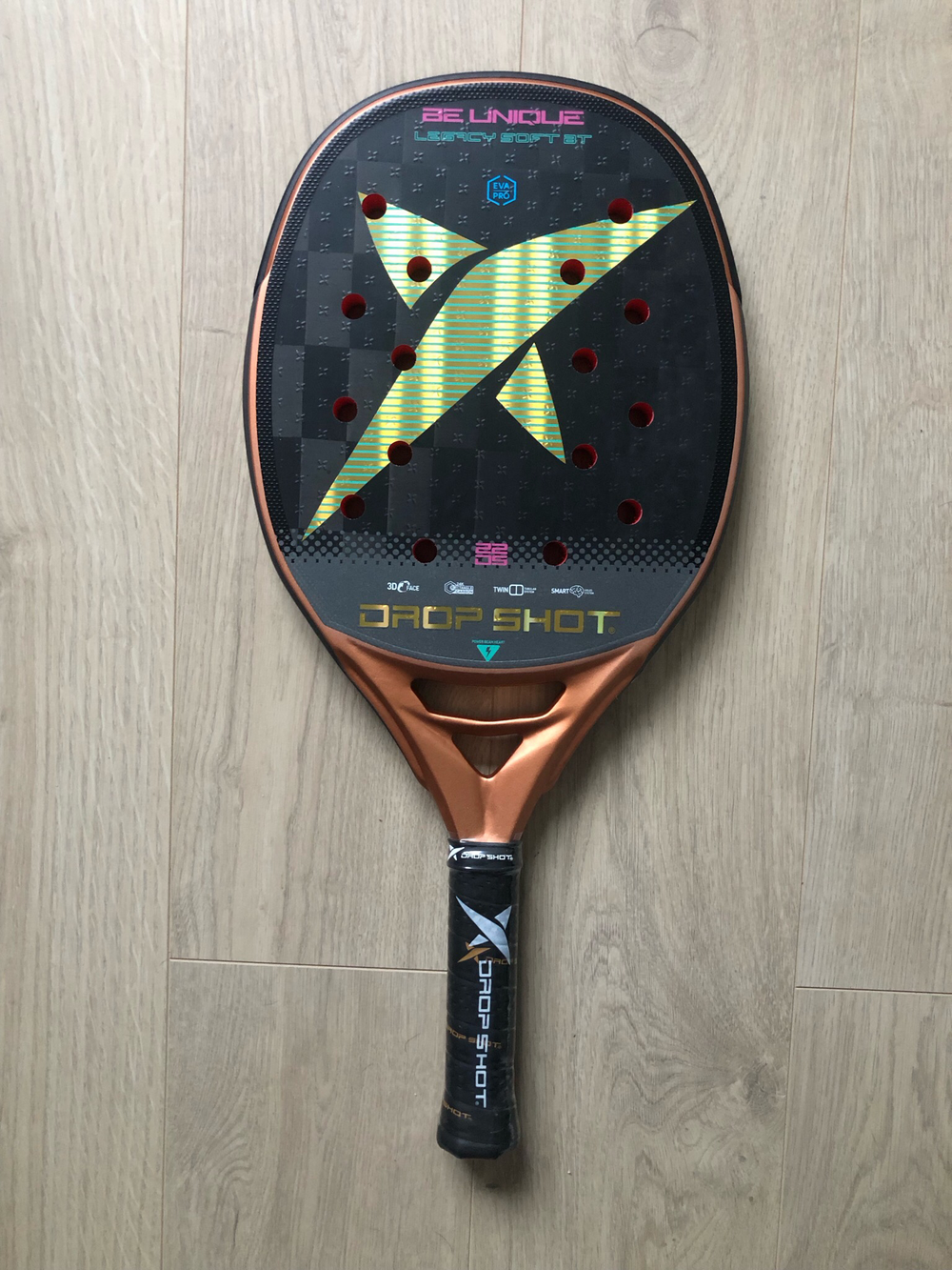 Ракетка для пляжного тенниса Legacy soft Drop Shot с дополнительным нанесением «Rotor»
