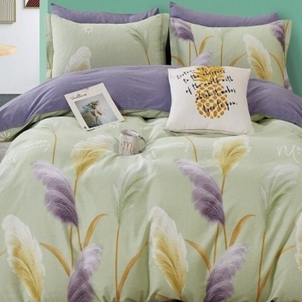 Комплект постельного белья "О. POMPAS", сатин, 100% хлопок. Пододеяльник и наволочки на молнии!!!