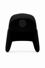 ALGA x Rubin Шапка-ушанка с отделкой из эко-меха