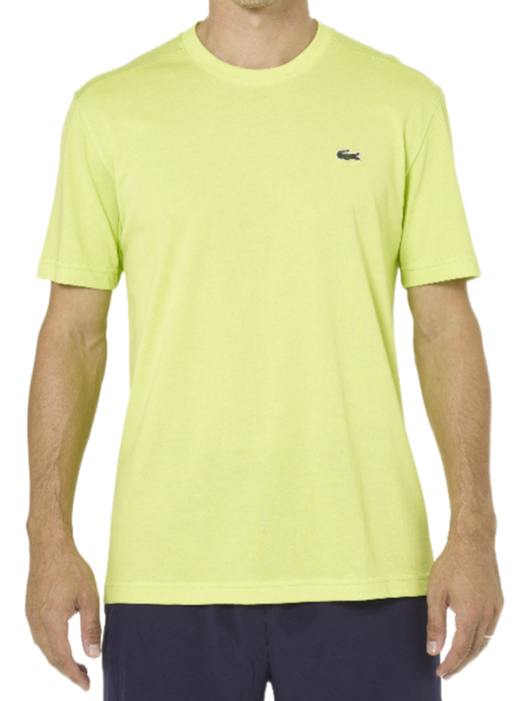 Мужская теннисная футболка Lacoste Men’s SPORT Regular Fit Ultra Dry Performance T-Shirt - green