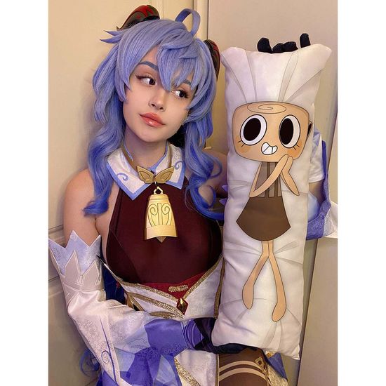 Мини дакимакура Шелли и Твистед Шелли Мир Денди арт. M1247, 60х20 см