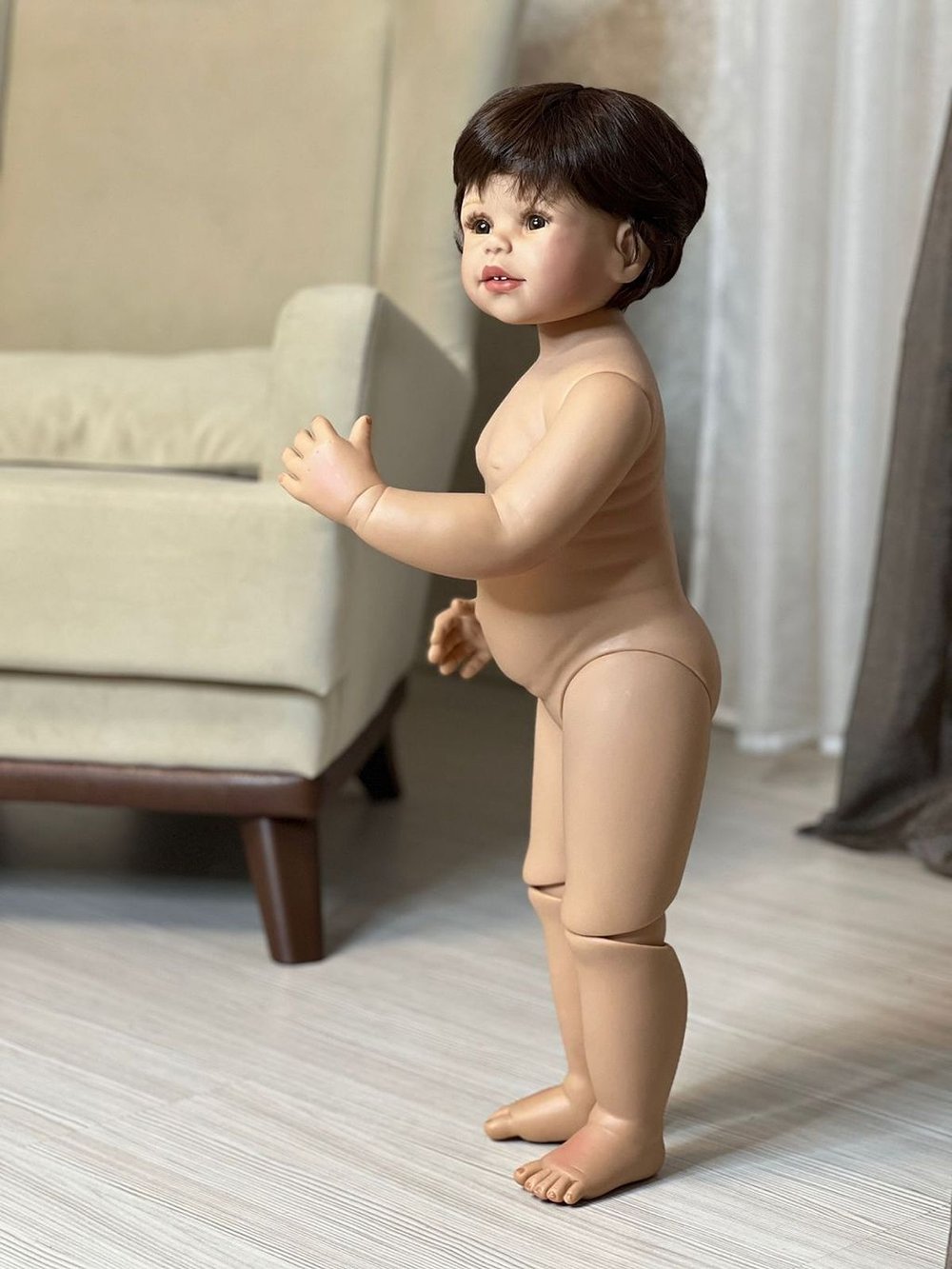 Кукла Реборн ростовая 70см в пакете (FA-251)