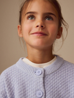 Кардиган вязаный для девочки Next E25-050, Голубой