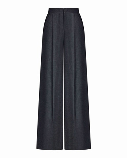 Палаццо из костюмной ткани