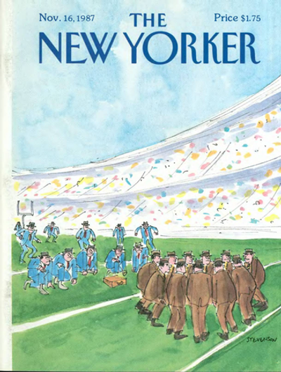 Журнал The New Yorker 16-11-1987