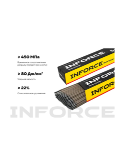 Электроды АНО-21 (3 мм; 5 кг; НАКС) Inforce IWET-3050A