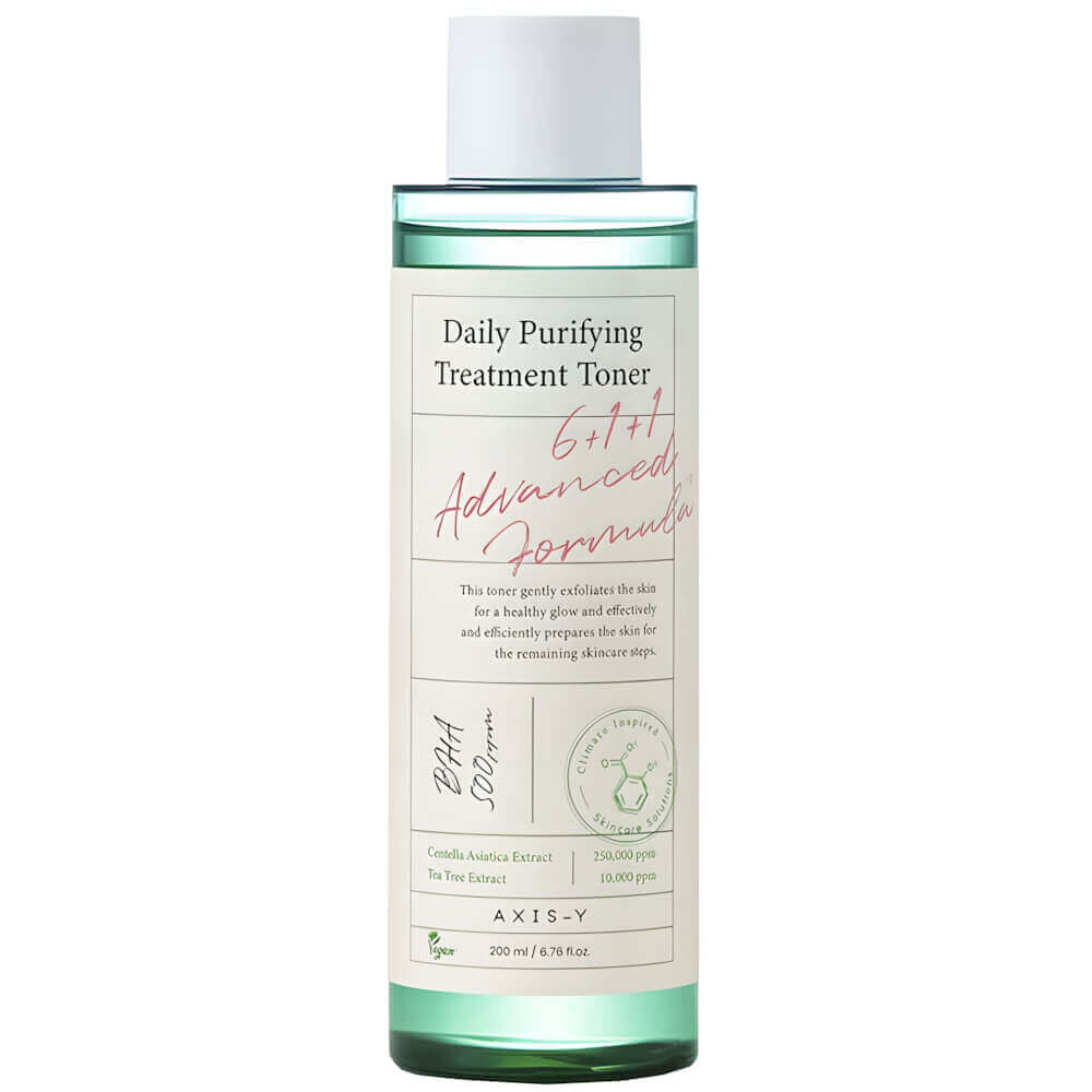 Тоник для проблемной кожи с центеллой и BHA-кислотой AXIS-Y Daily Purifying Treatment Toner, 200 мл