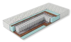 Матрас Бейс Лайт Мультипакет/Base Лайт Multipocket S1000 кокос 10мм + ППУ15мм