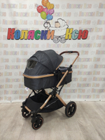 Коляска трансформер Rant Basic Pulsar Gold Grey